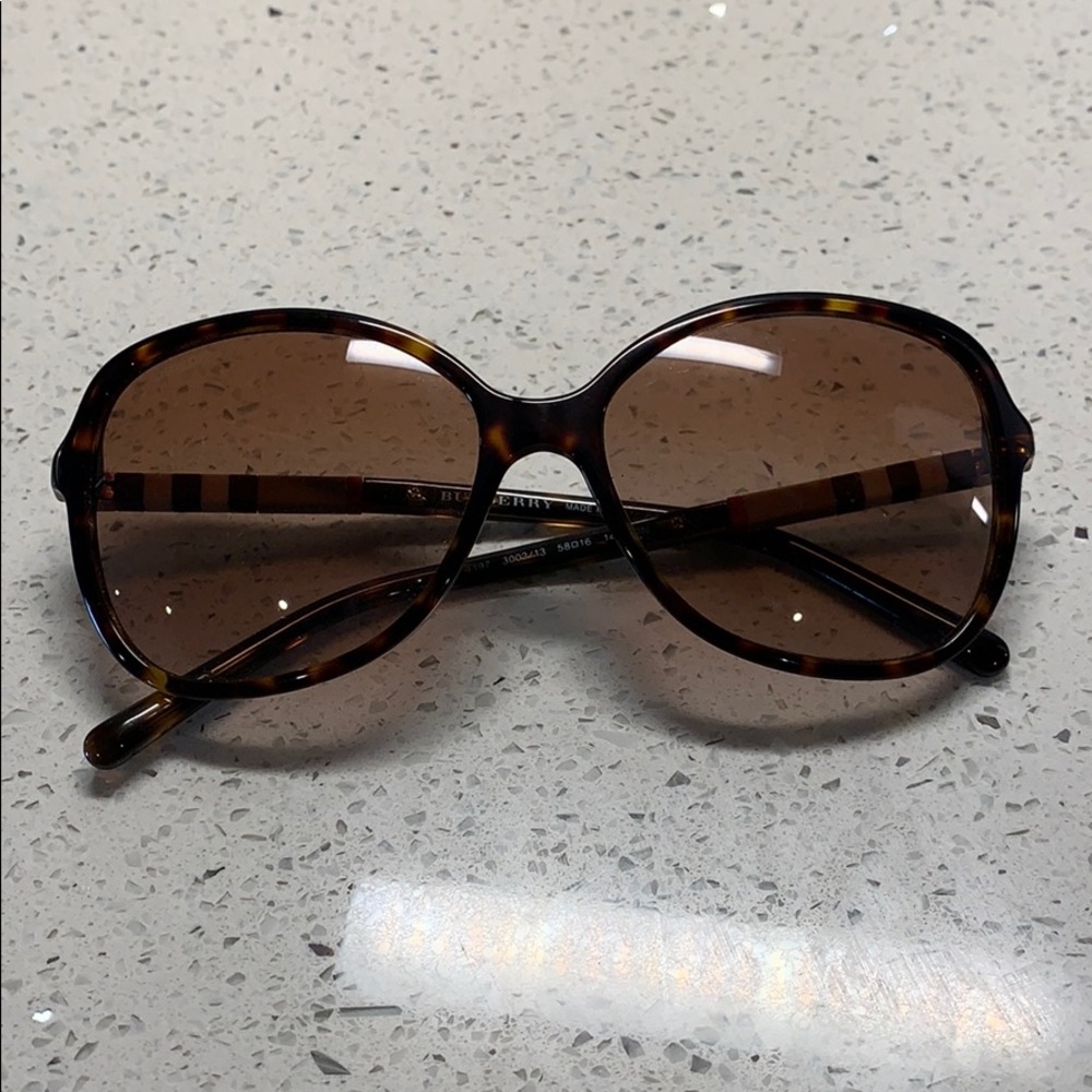 Burberry Tortoise Sunglasses